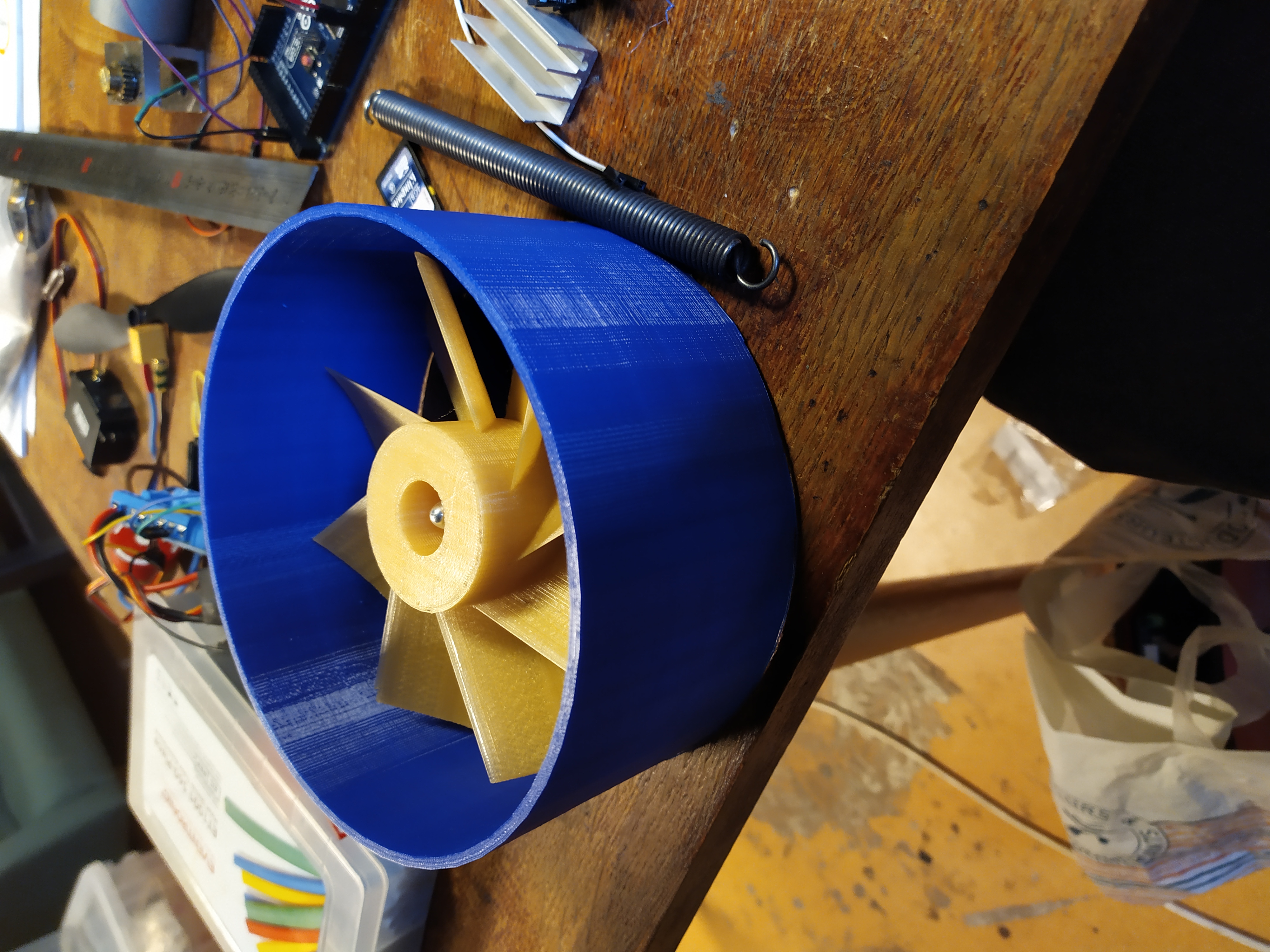 First turbine